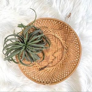 Vintage Woven Decorative Rattan Platter